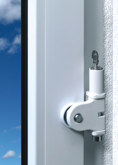 koelkast Schildknaap Larry Belmont Opzetsloten - schuifdeur beveiliging - raam beveiliging - opbouwsloten -  deurbalk -glasdeurslot | www.locktech.be
